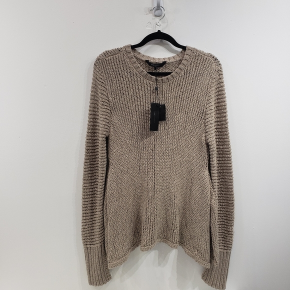 BCBGMAXAZRIA CROCHET SWEATER - Picture 4 of 7